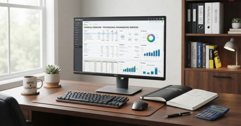 What does professional bookkeeping include