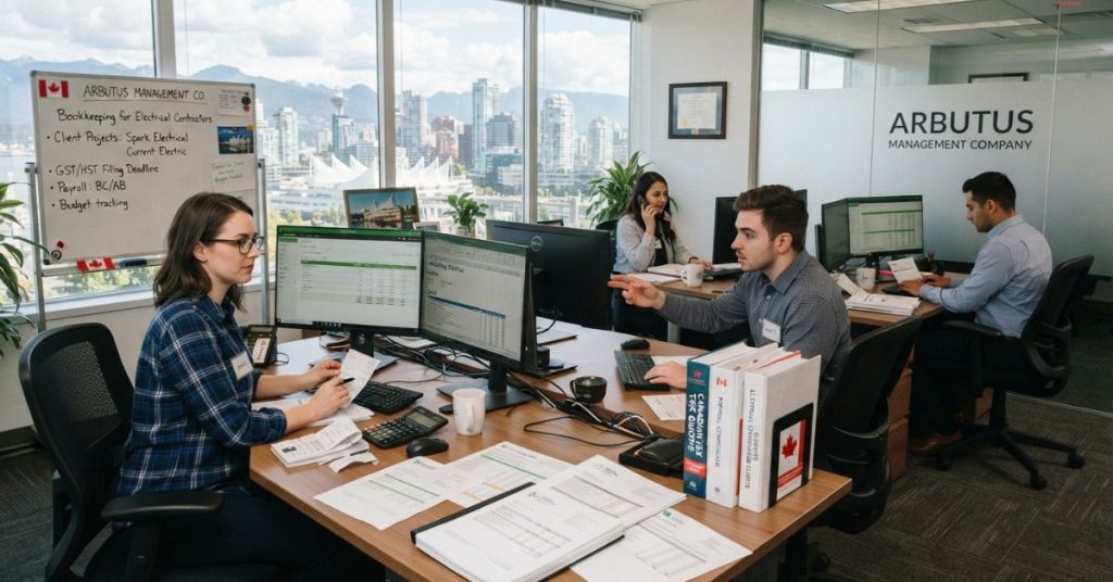 Bookkeeping Services for Electrical Contractors