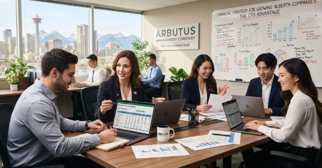 There is meeting regarding Financial Strategy for Growing Alberta Companies