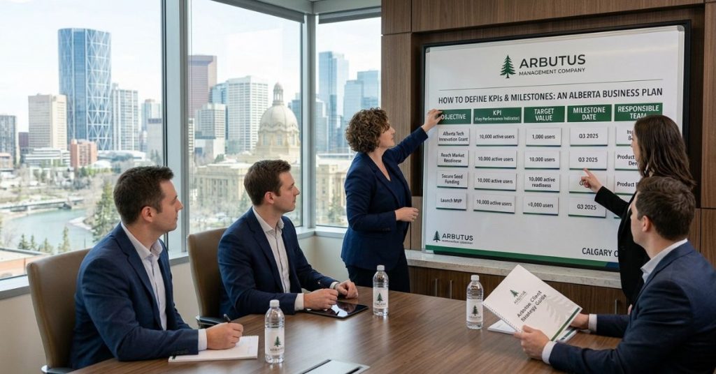 How to Define KPIs and Milestones in Your Business Plan, Alberta, canada